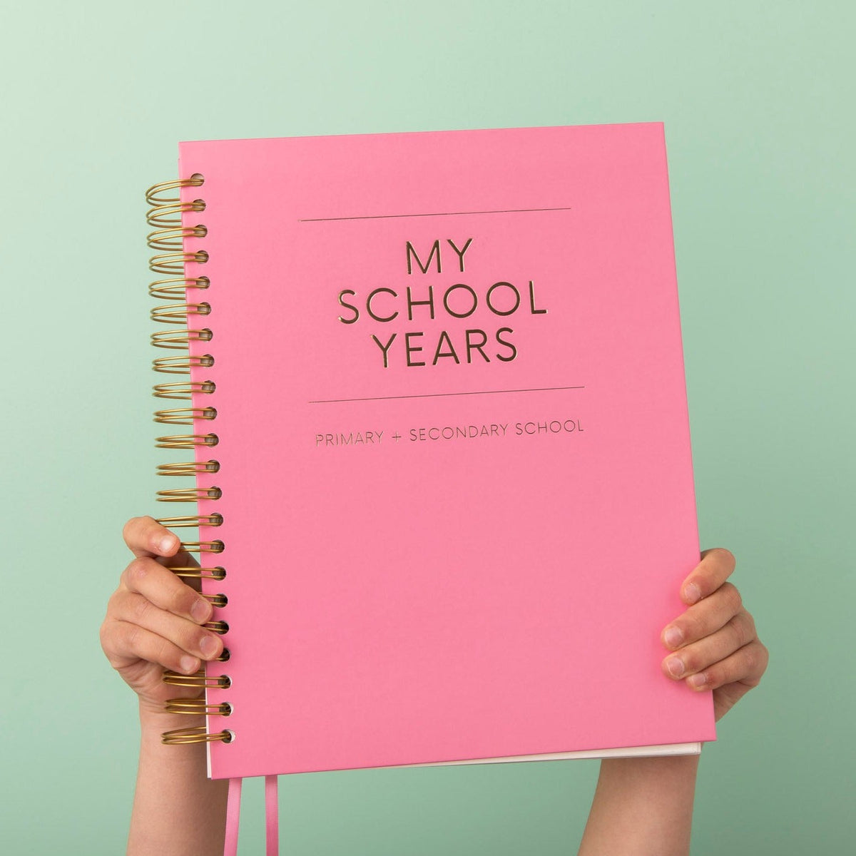 Luxe School Years Memory Book pages for school keepsakes