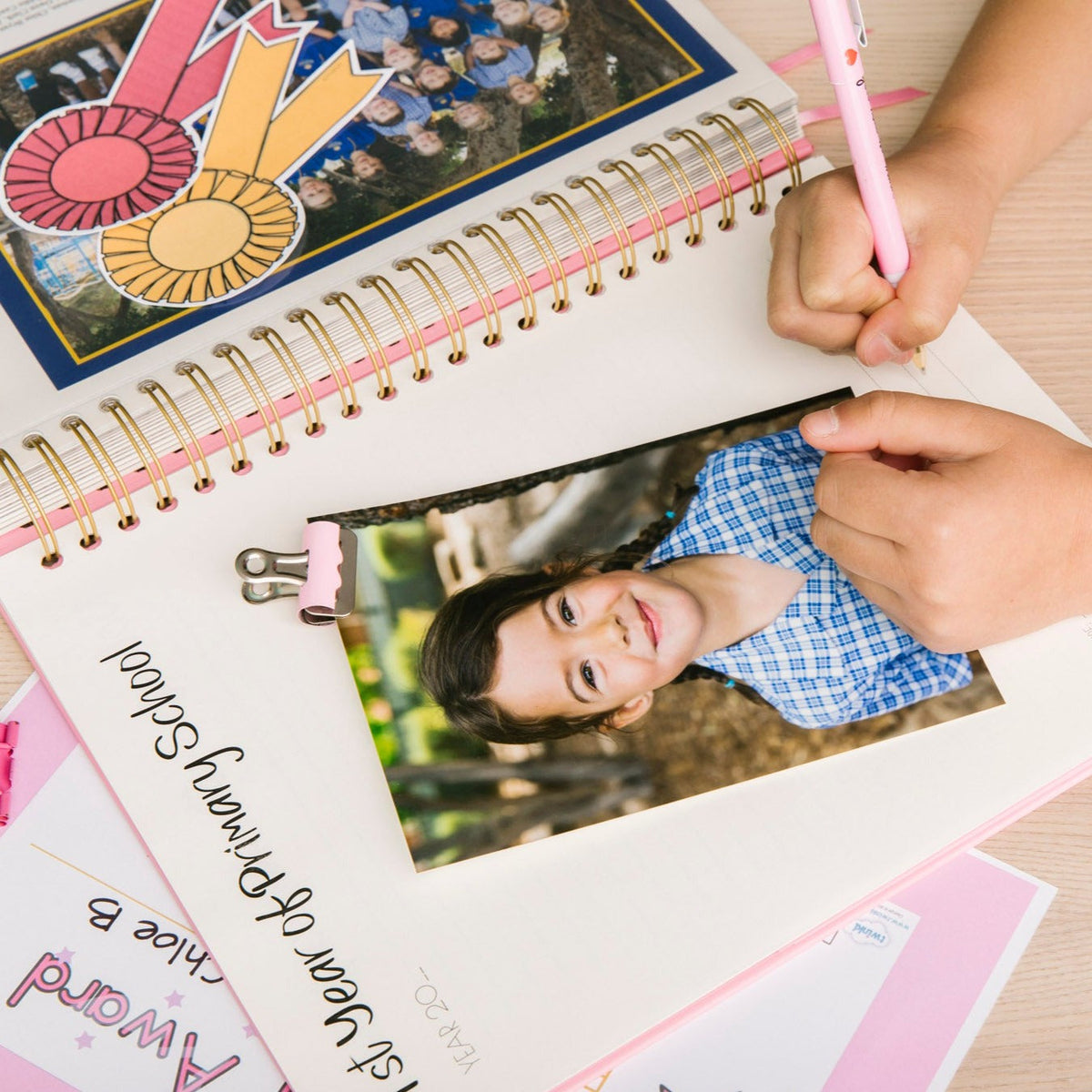 Luxe School Years Memory Book, a school keepsake for graduation
