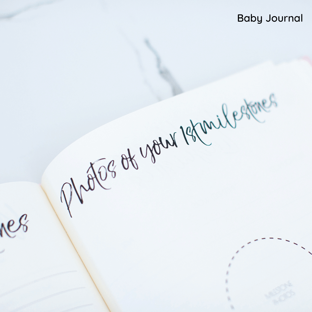 Pregnancy & Baby Journal With FREE Mum's Story Journal