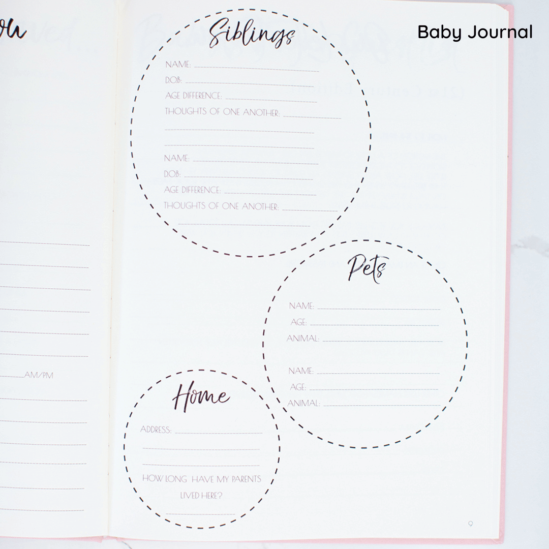 Pregnancy & Baby Journal With FREE Mum's Story Journal