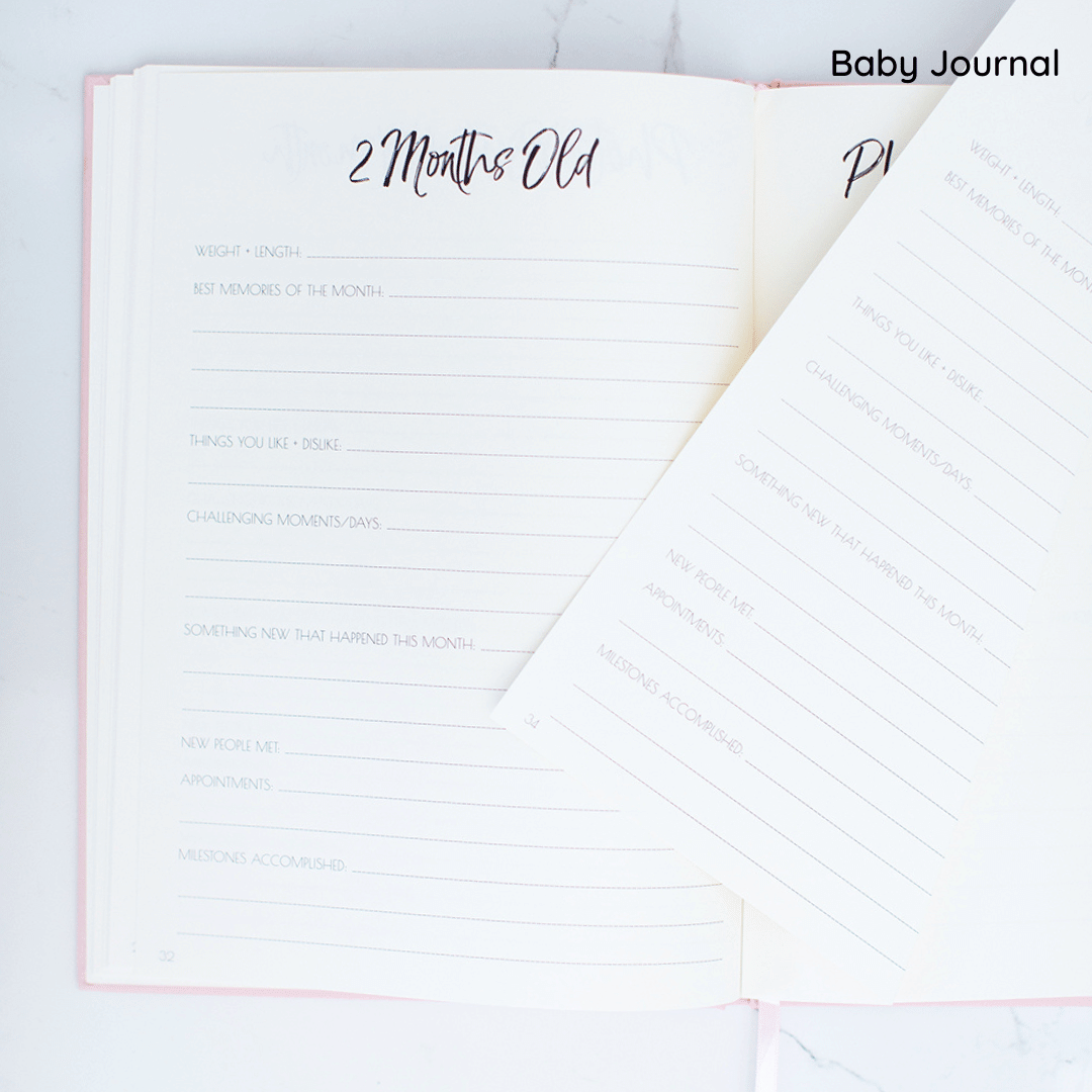 Pregnancy & Baby Journal With FREE Mum's Story Journal