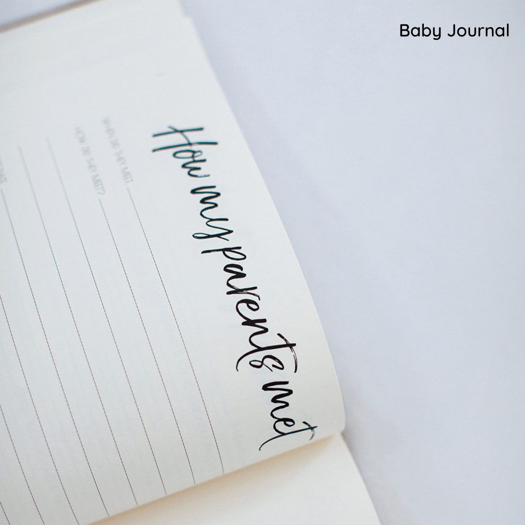 Pregnancy & Baby Journal With FREE Mum's Story Journal