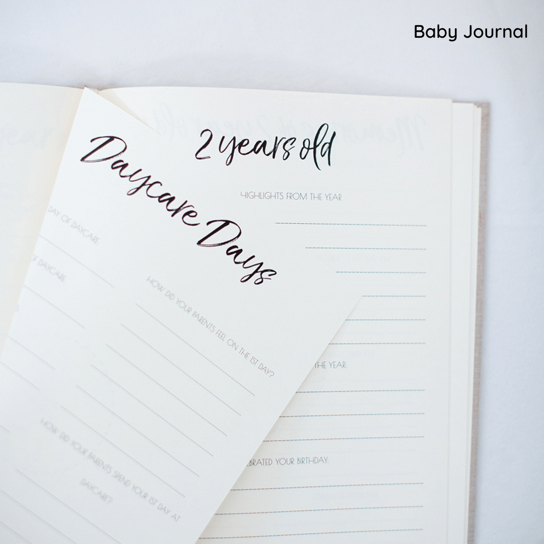 Pregnancy & Baby Journal With FREE Mum's Story Journal