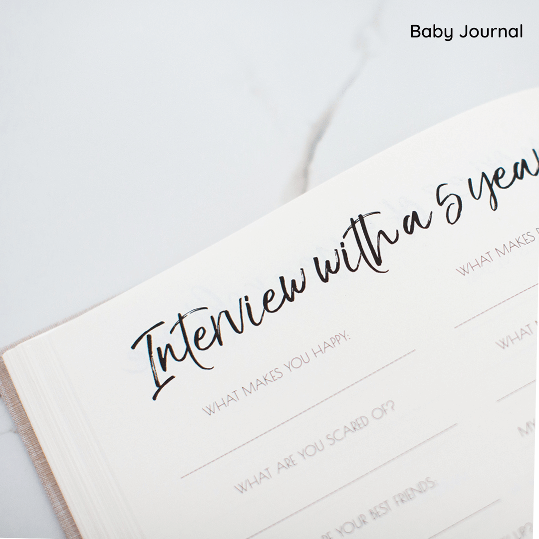 Pregnancy & Baby Journal With FREE Mum's Story Journal