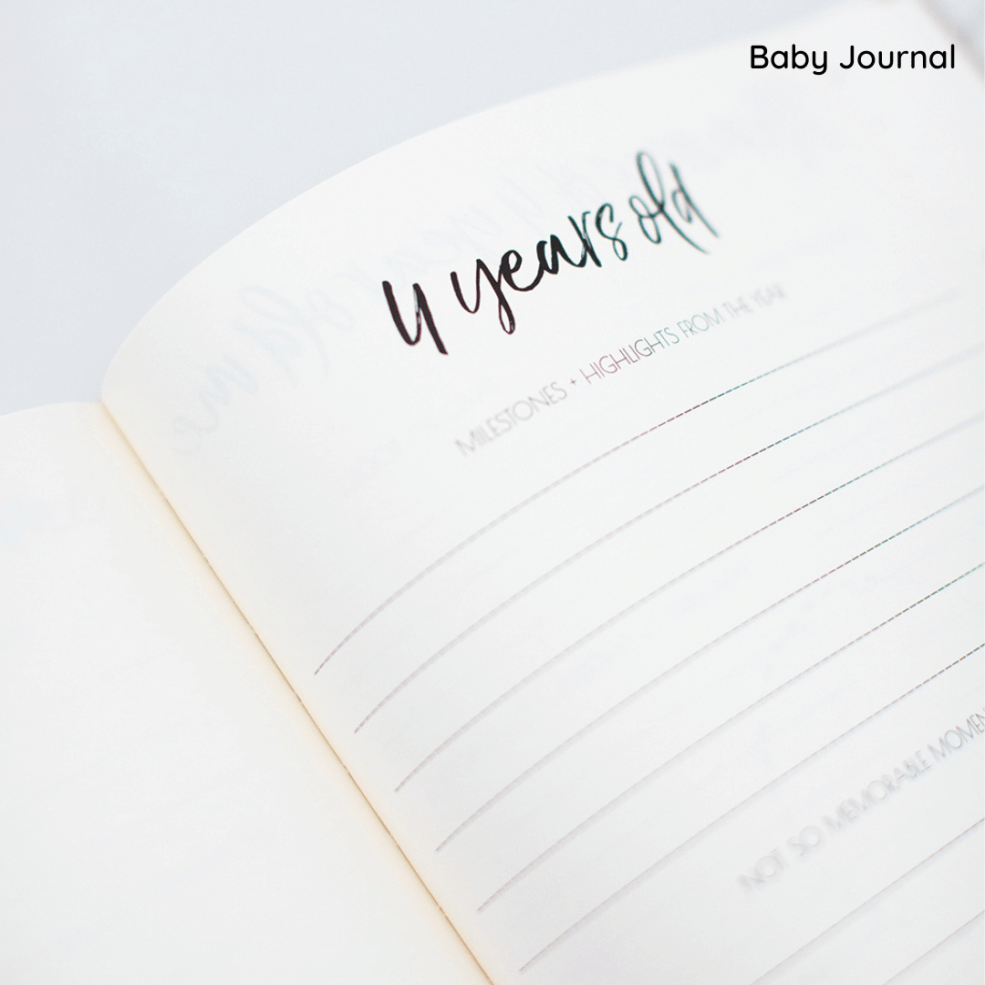 Pregnancy & Baby Journal With FREE Mum's Story Journal