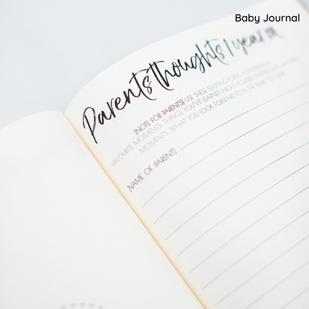 Pregnancy & Baby Journal With FREE Mum's Story Journal