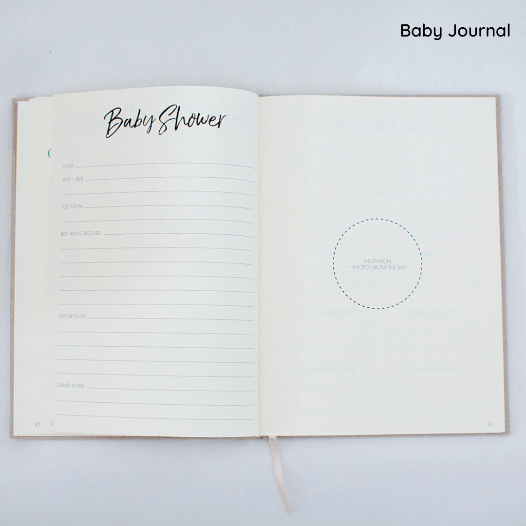 Pregnancy & Baby Journal With FREE Mum's Story Journal