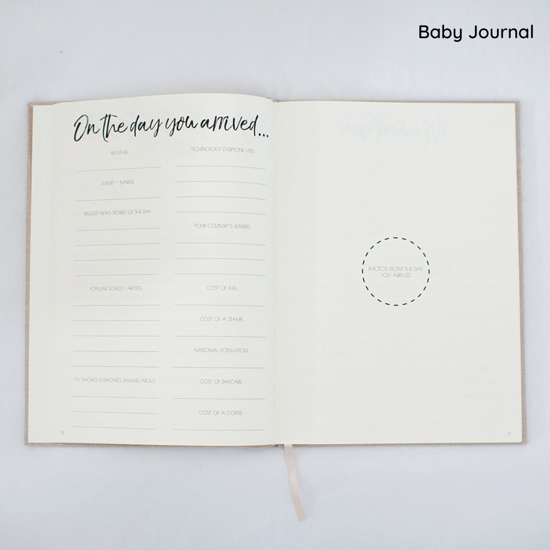 Pregnancy & Baby Journal With FREE Mum's Story Journal