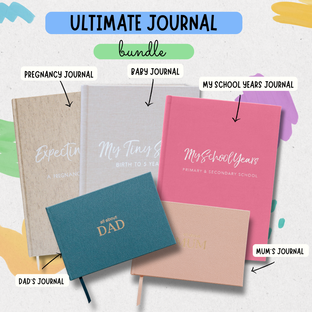 Signature Journal Bundle - Baby, School and Mum’s Journal