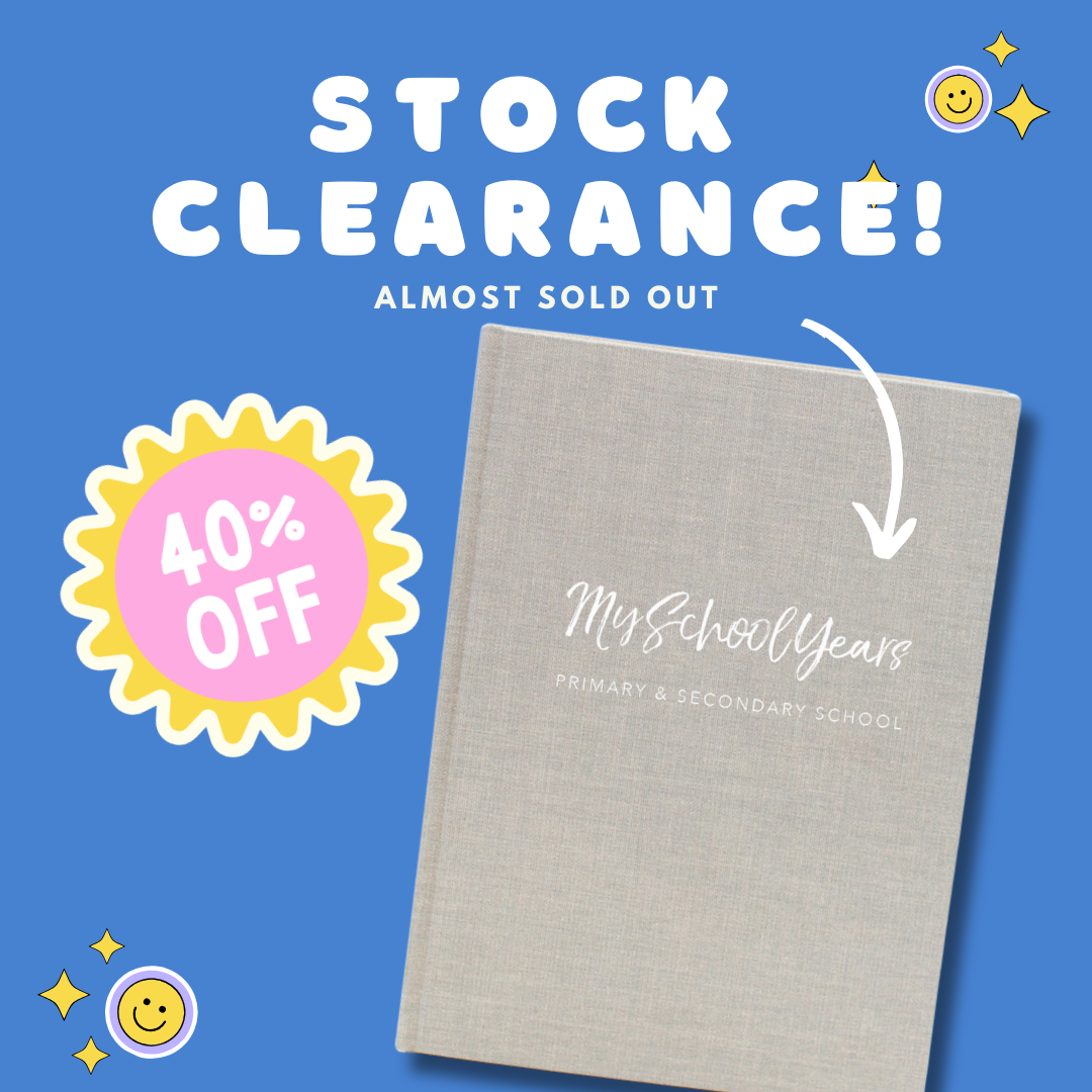 Original My School Years Journal - 40% OFF GREY!