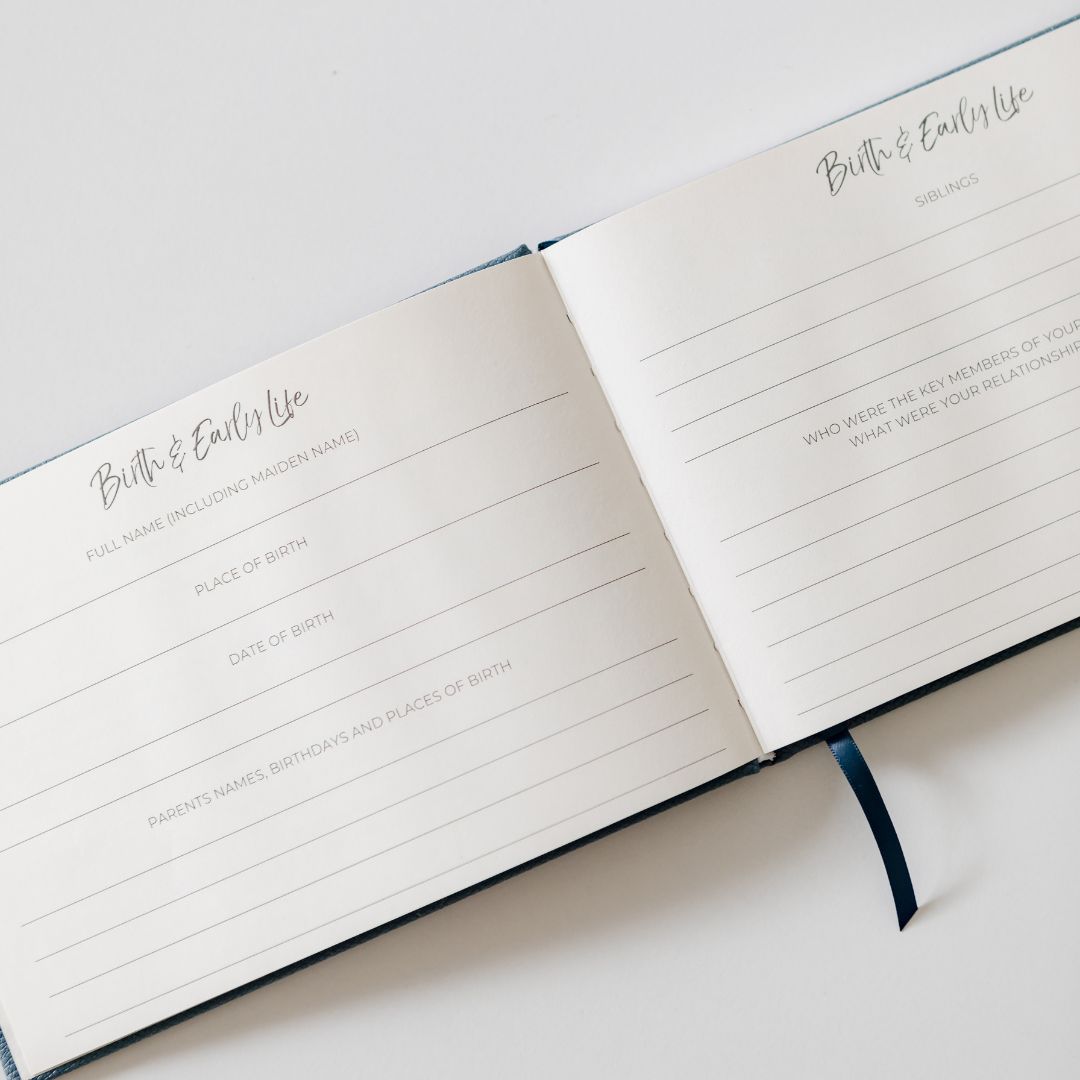 "All About Dad" Heirloom Journal