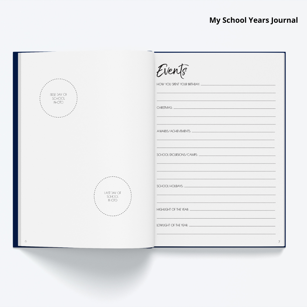 My School Years Journal - Buy 1 Get 1 Half Price