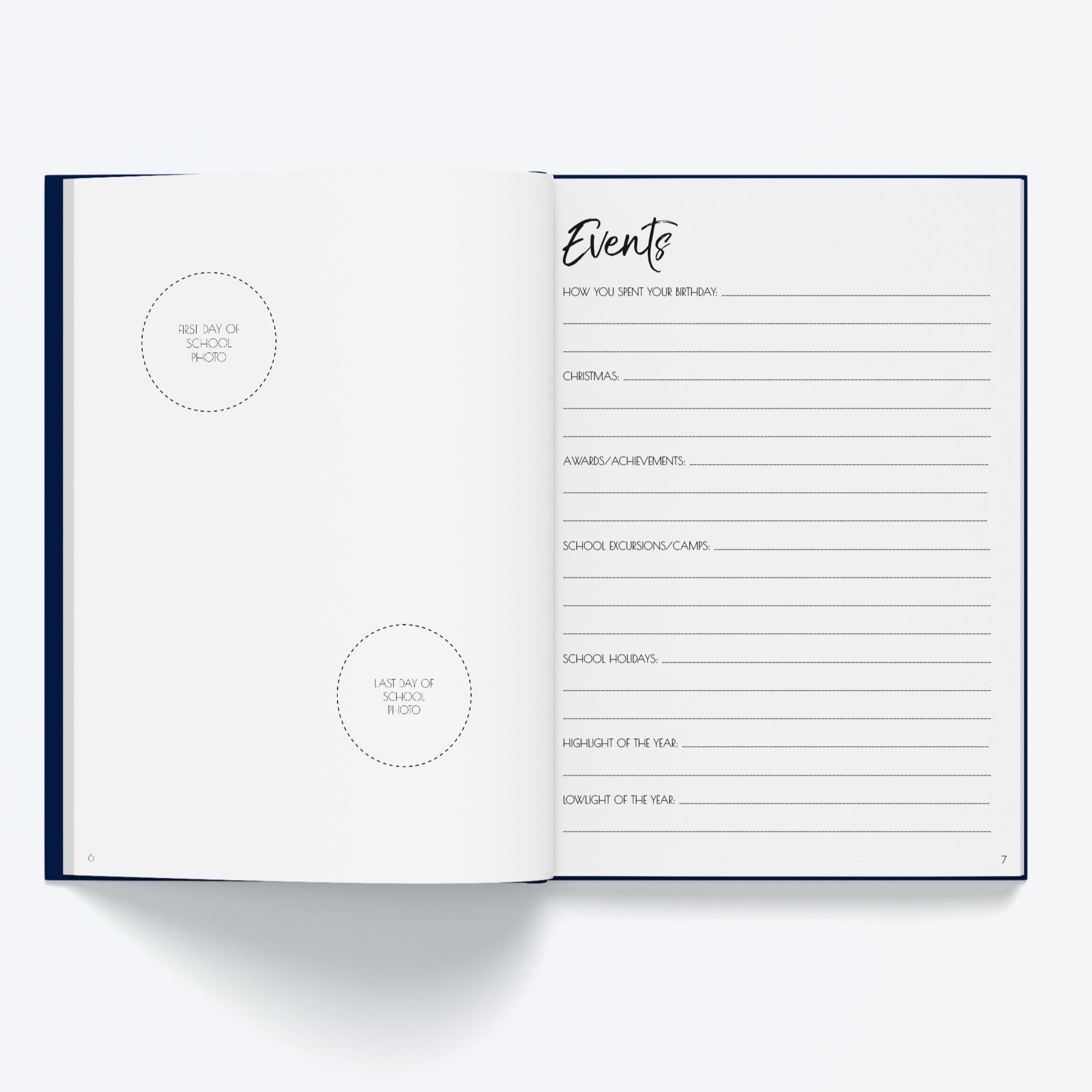 Bulk Buy - 4 Pack My School Years Journal