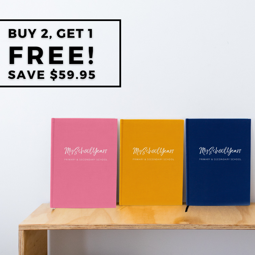 Buy 2  School Years Journals Get 1 Free