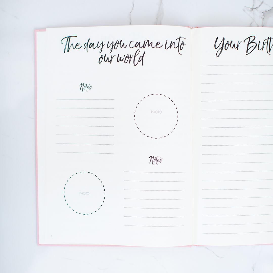 Baby Memory Journal - Birth to 5 Years