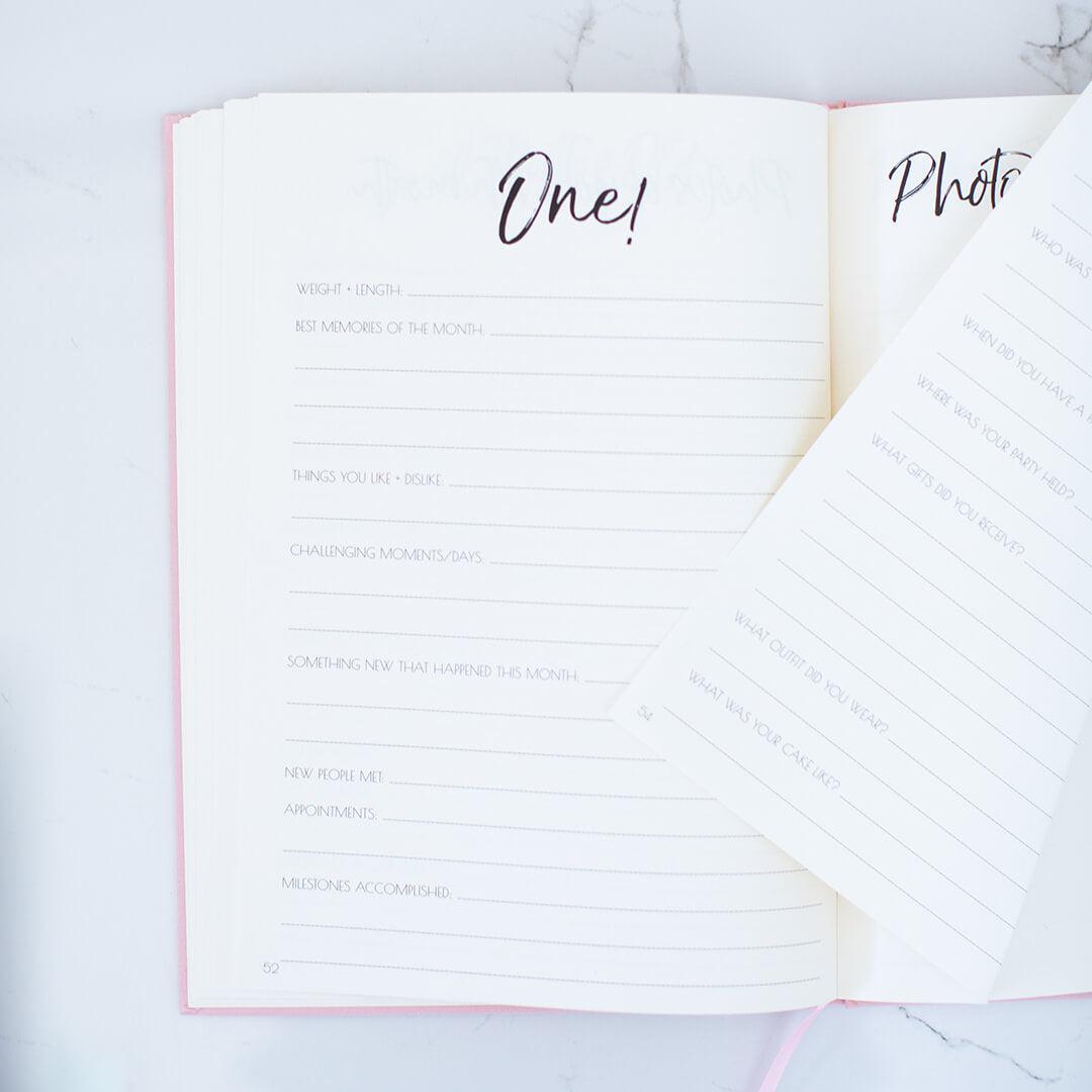 Baby Memory Journal - Birth to 5 Years