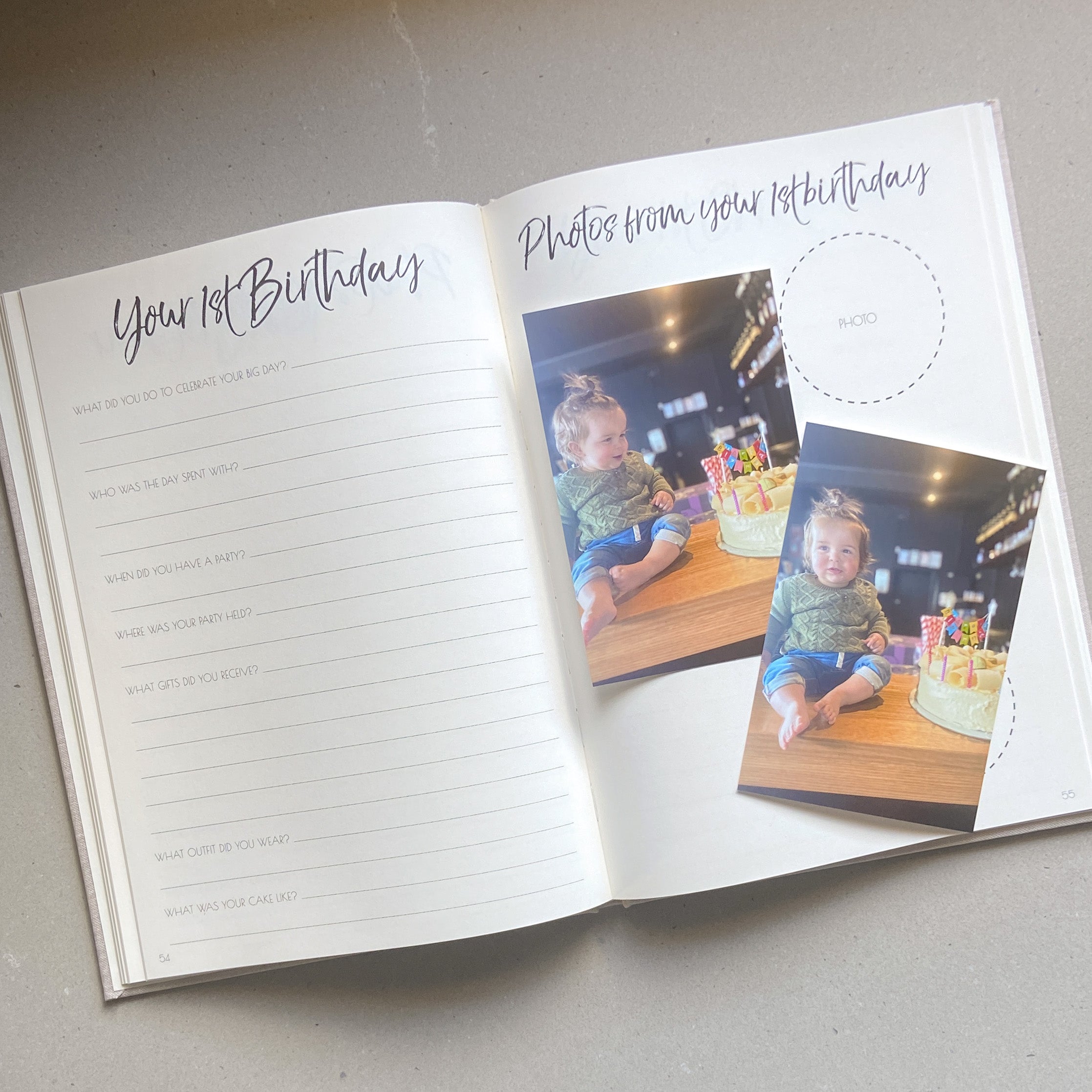 Baby Memory Journal - Birth to 5 Years