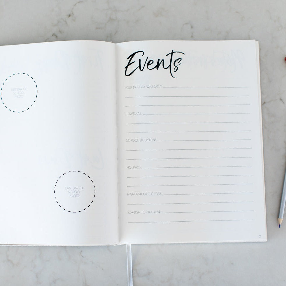 Baby Journal & School Years Journal Bundle