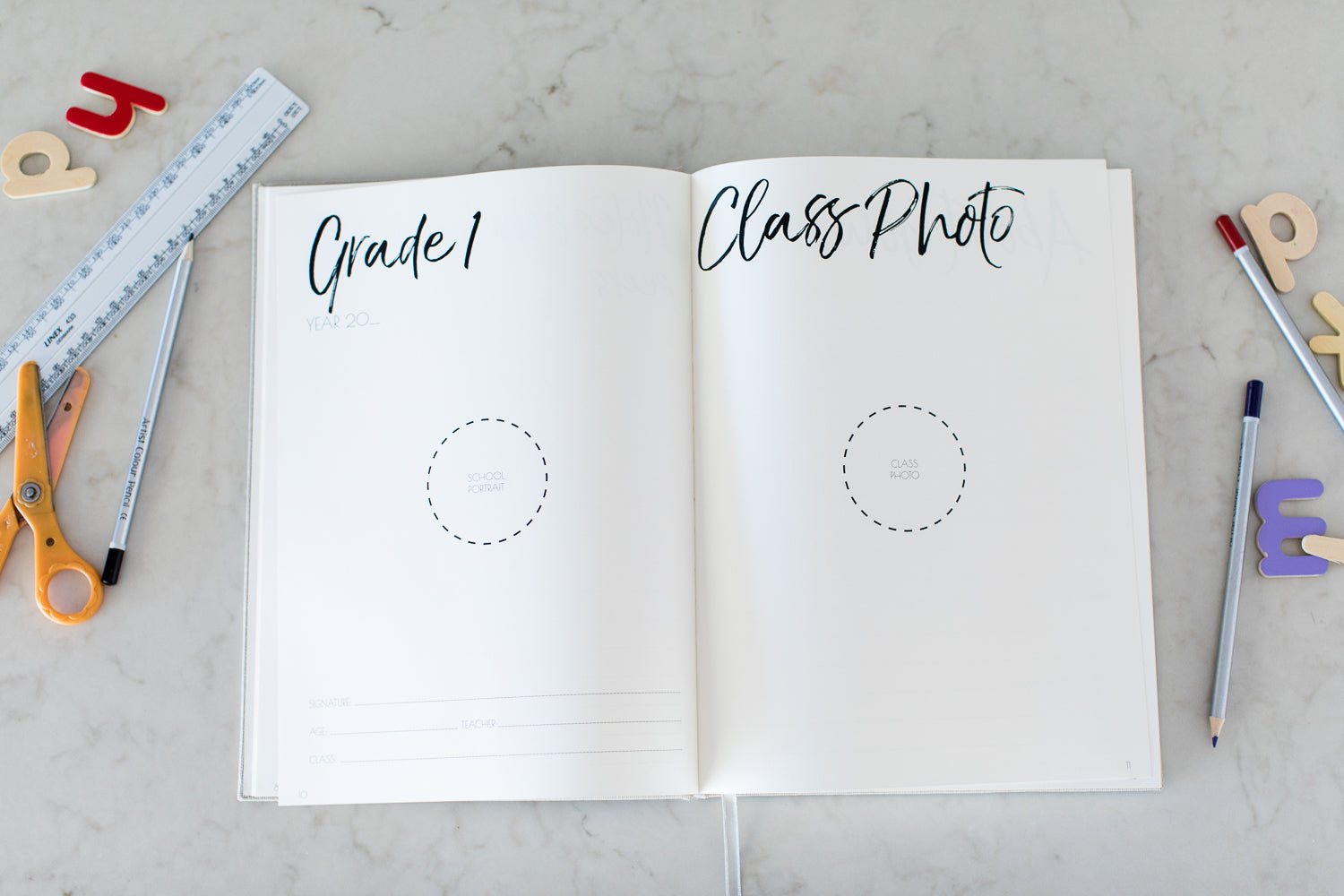 Baby Journal & School Years Journal Bundle