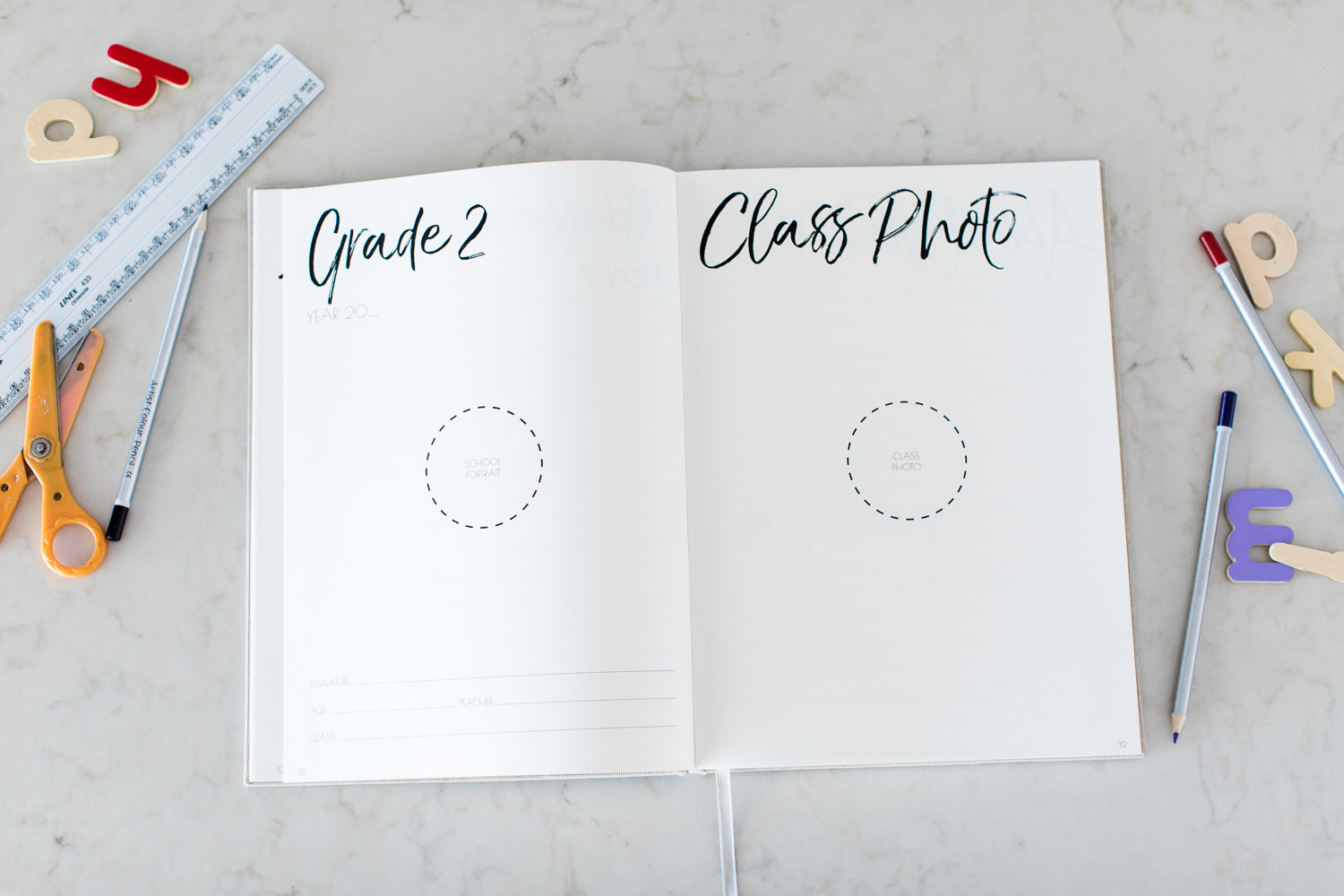 Baby Journal & School Years Journal Bundle