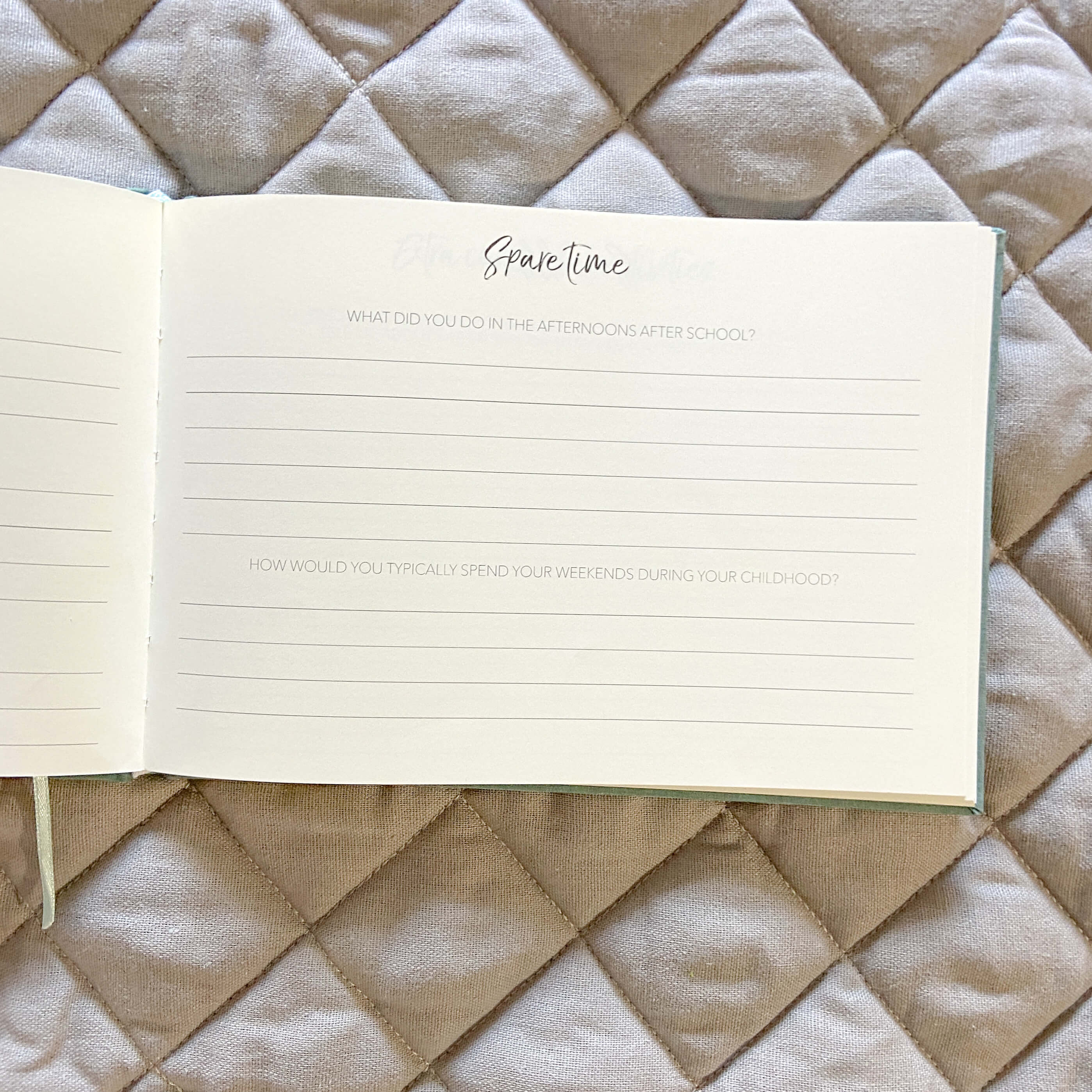 Mum's Story - A Journal About Mum