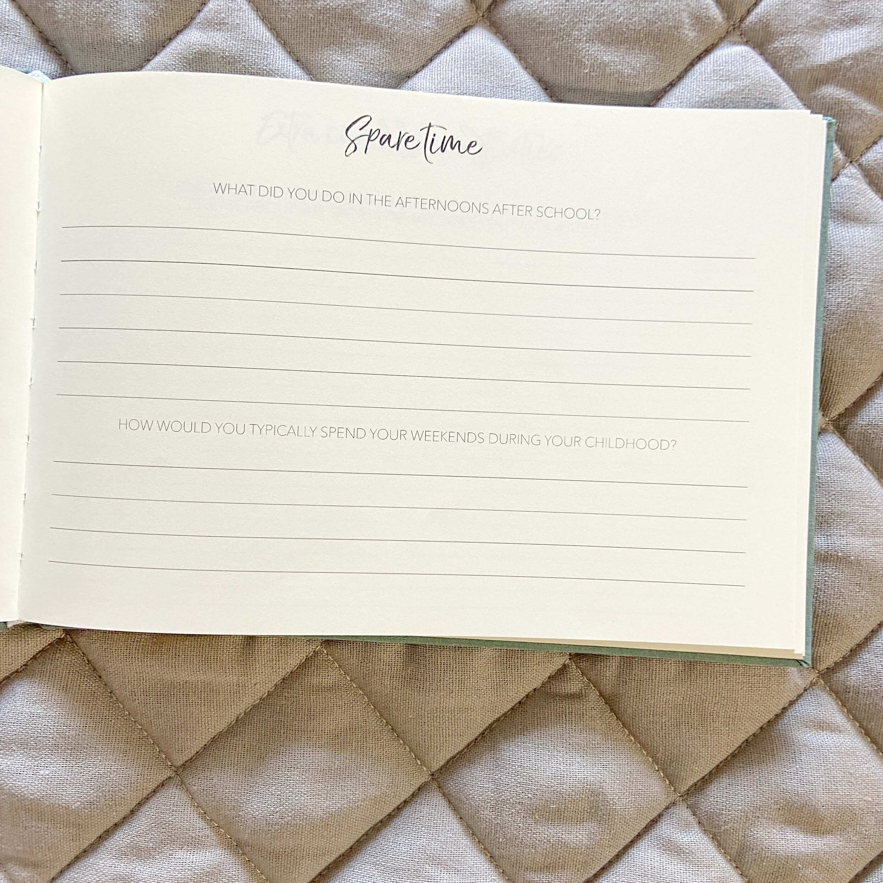 Mum's Story - A Journal About Mum