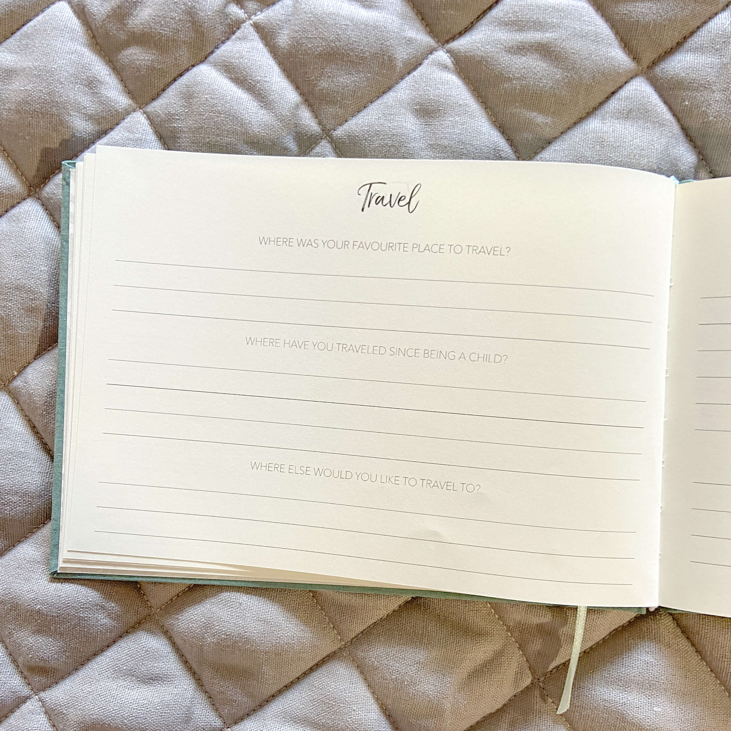 Mum's Story - A Journal About Mum