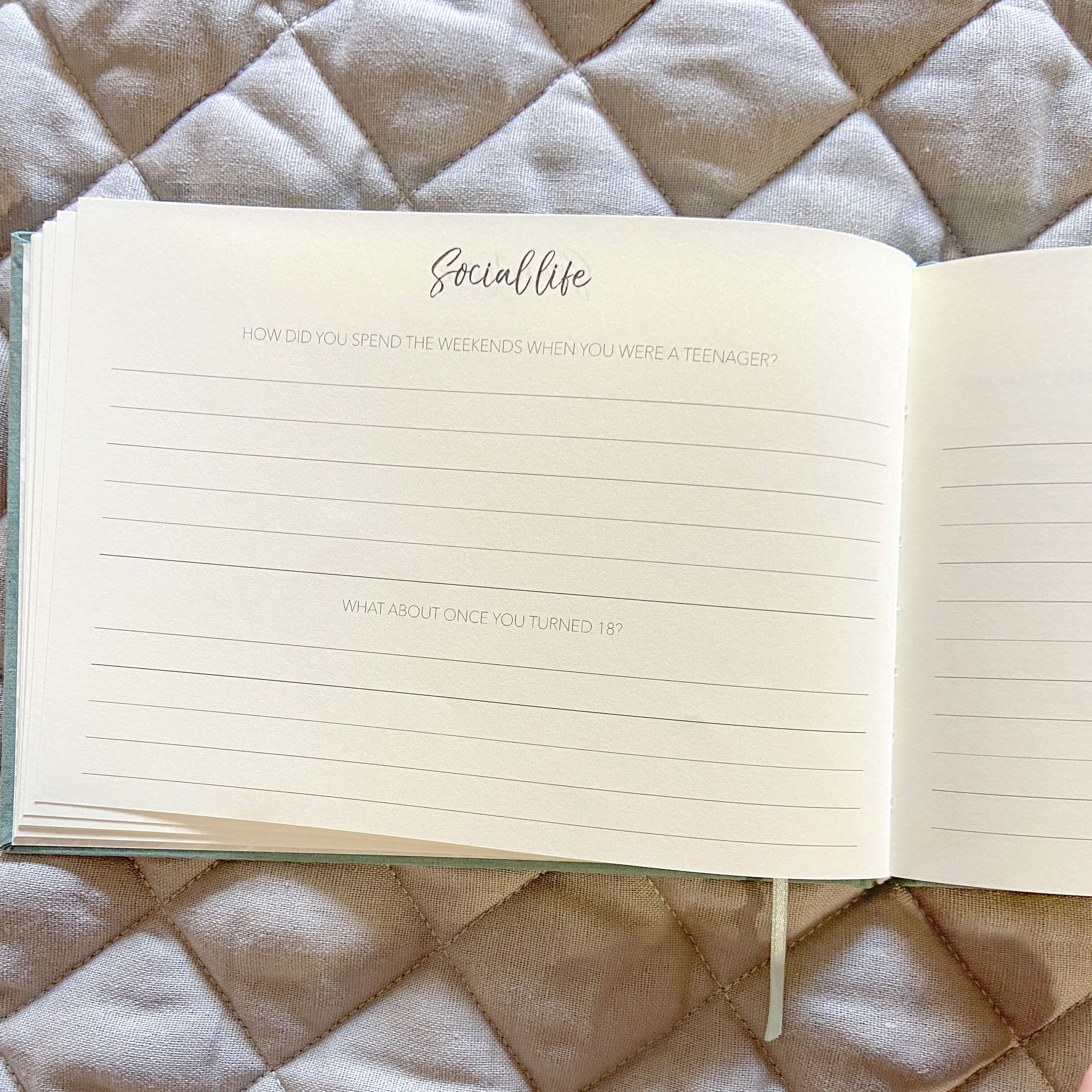 Mum's Story - A Journal About Mum