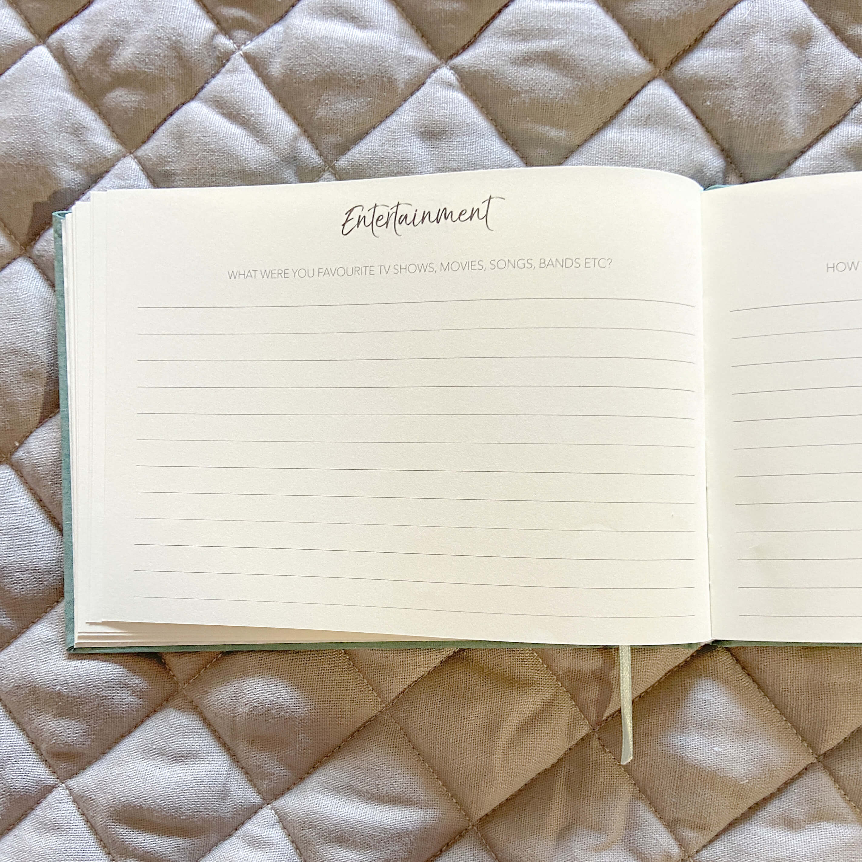 Mum's Story - A Journal About Mum