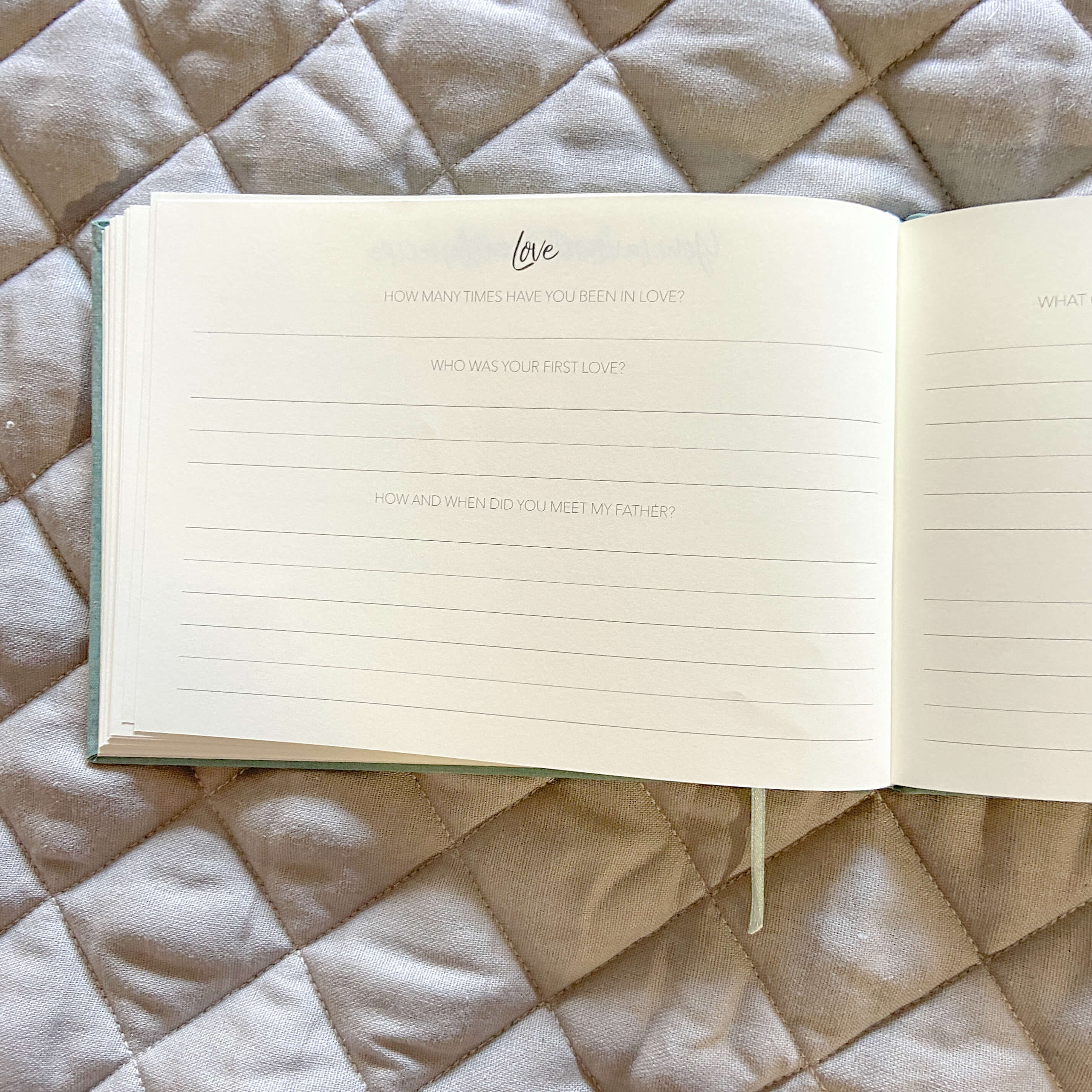 Mum's Story - A Journal About Mum