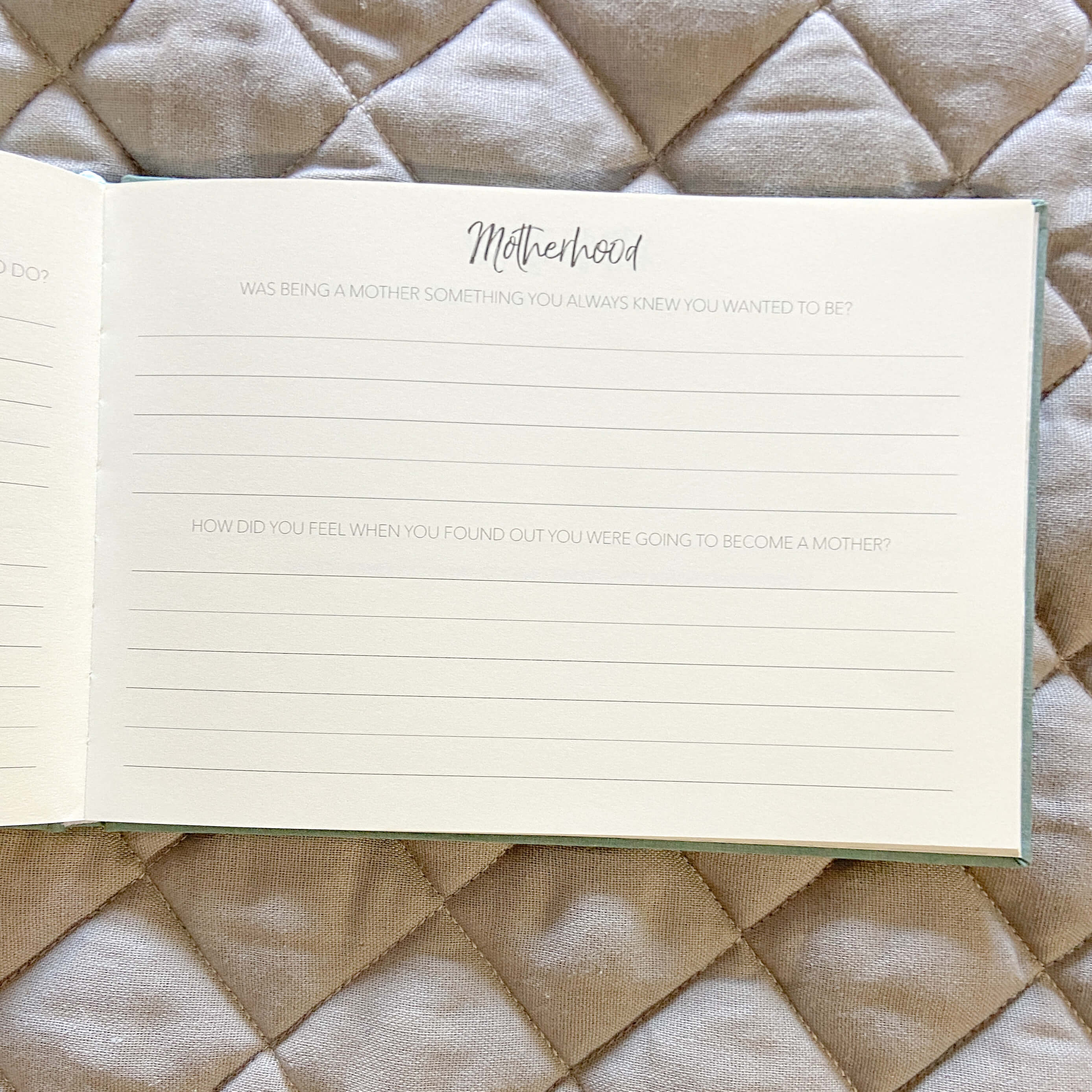 Mum's Story - A Journal About Mum