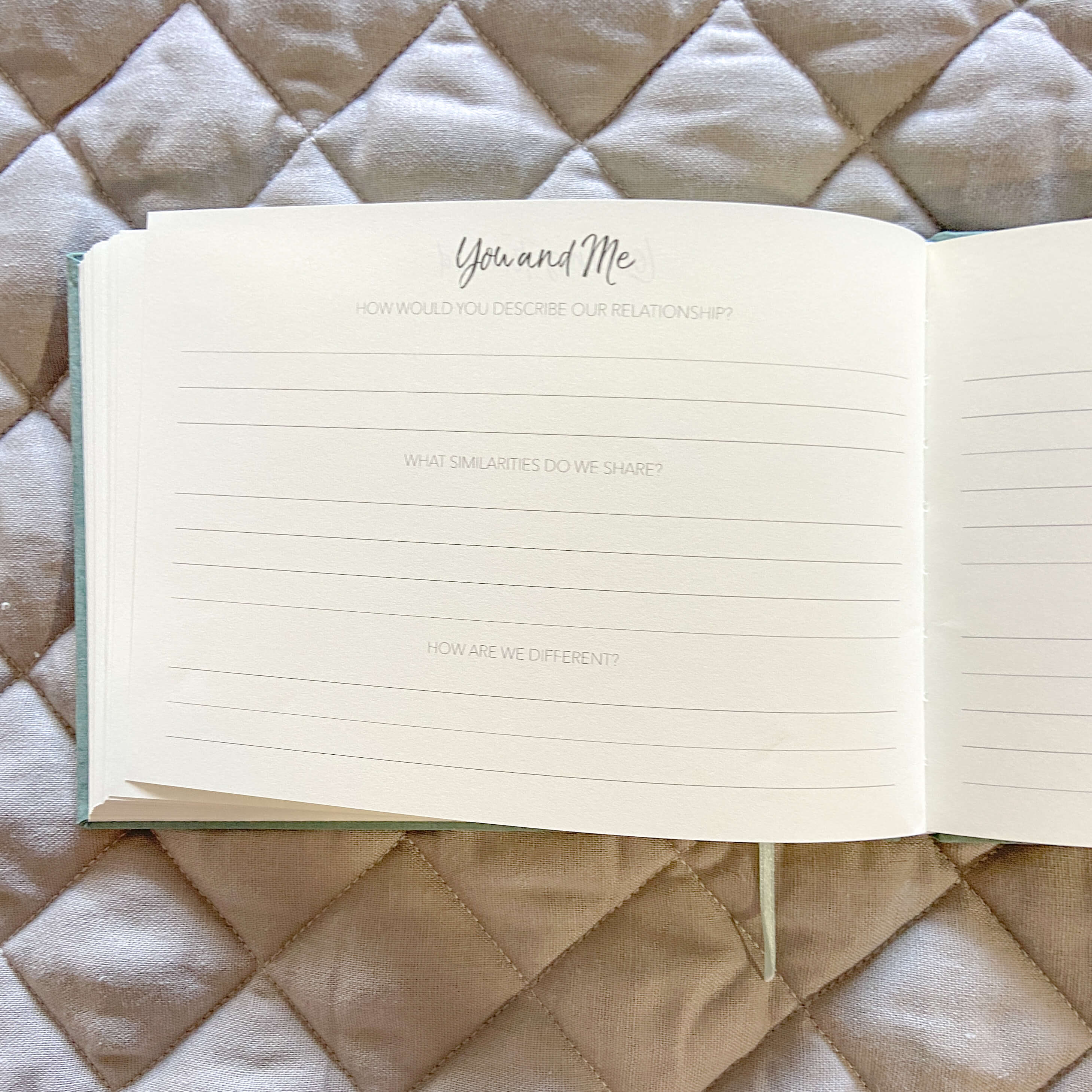 Mum's Story - A Journal About Mum