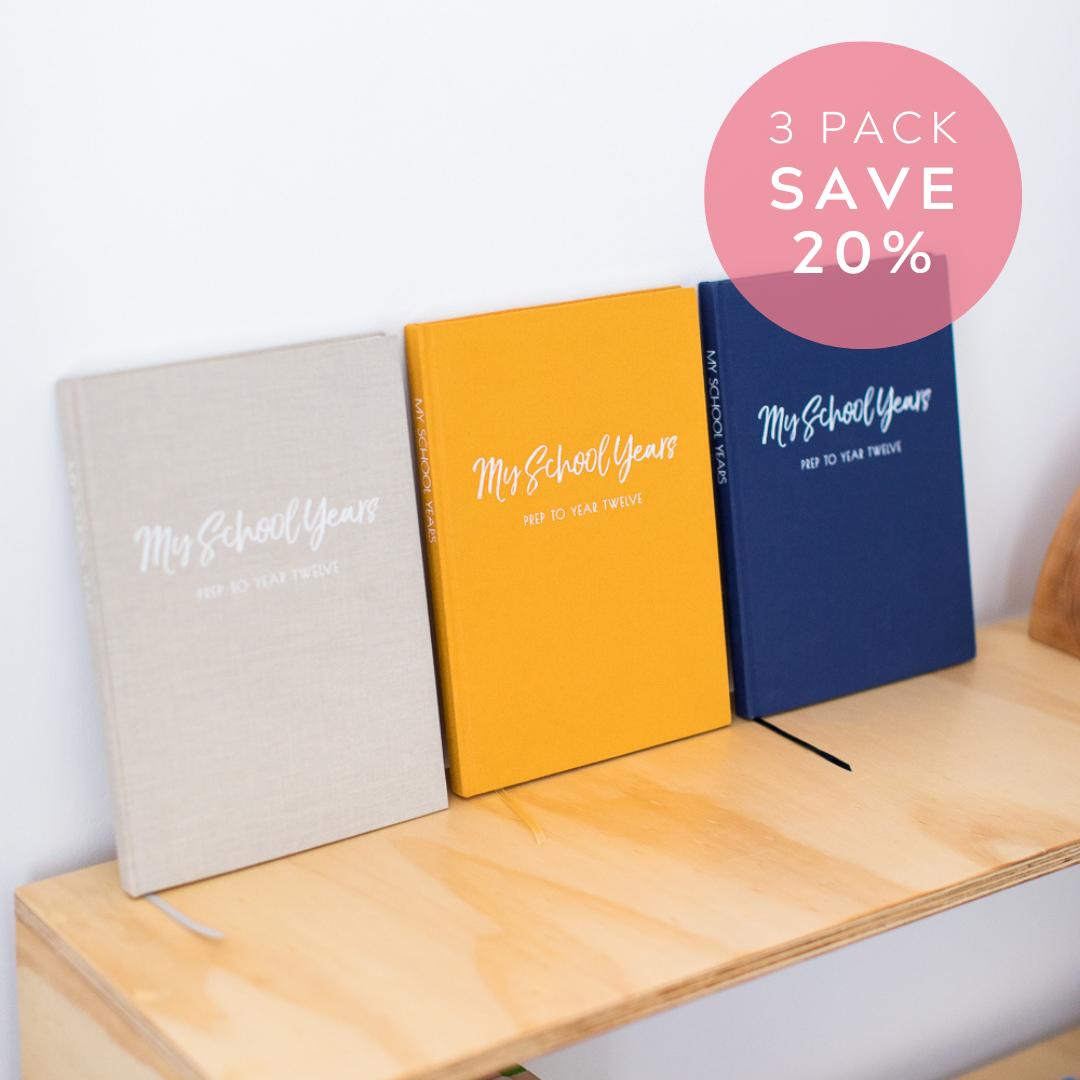 School Years Journal - 3 Pack