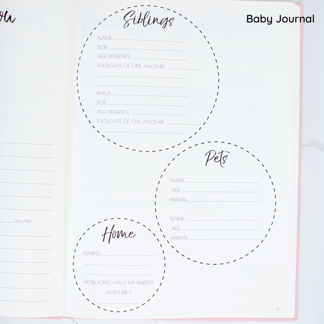 Baby Journal & School Years Journal Bundle