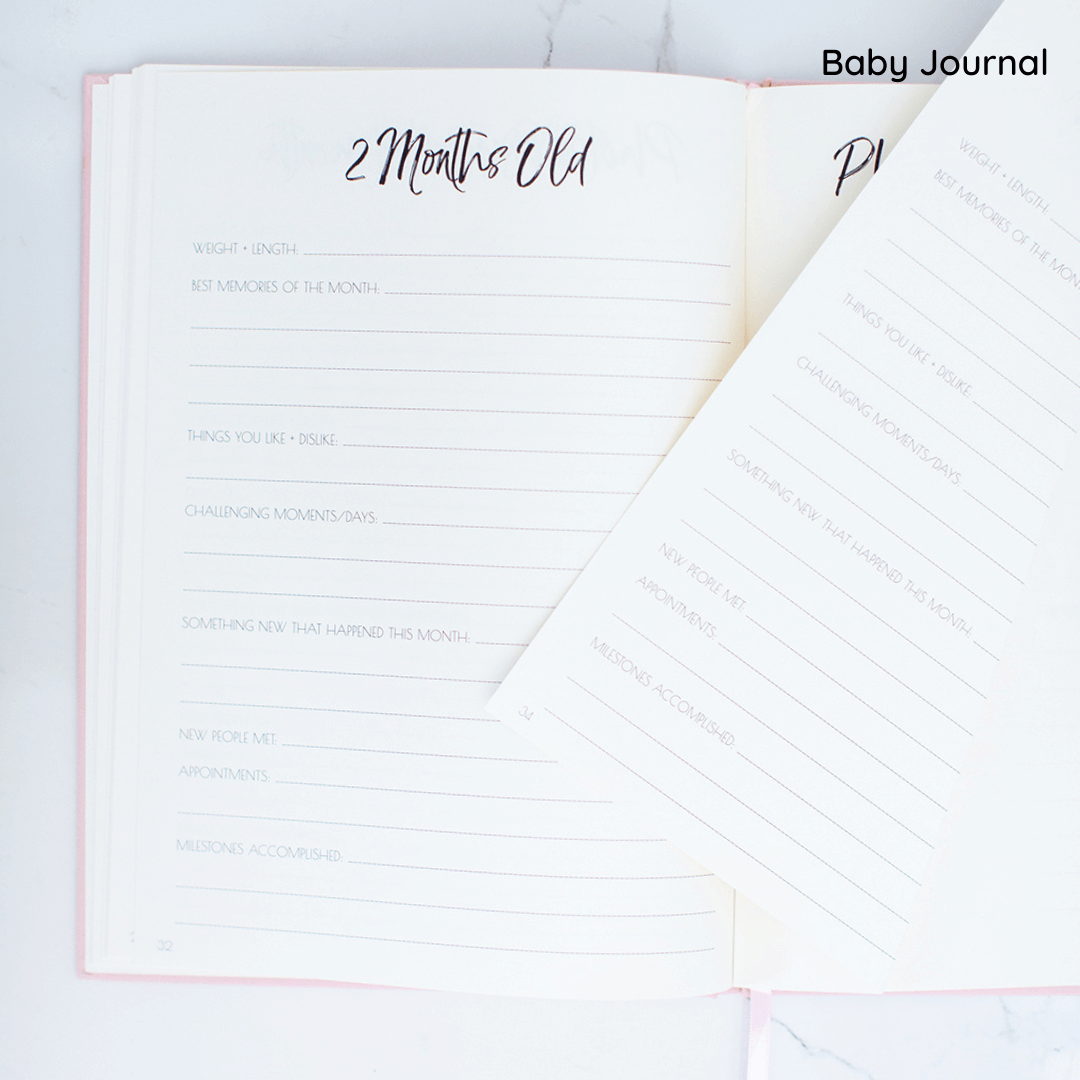 Baby Journal & School Years Journal Bundle