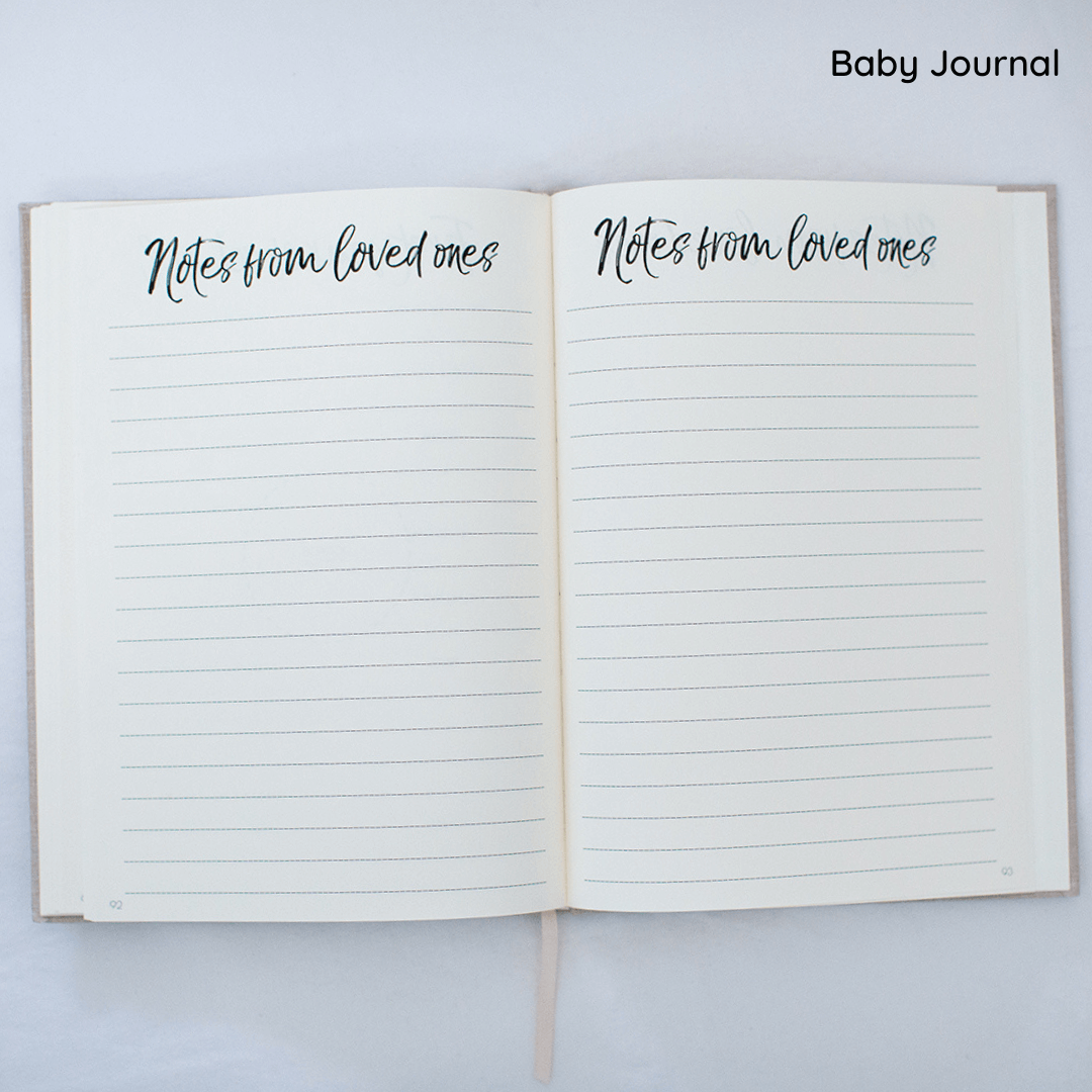 Baby Journal & School Years Journal Bundle