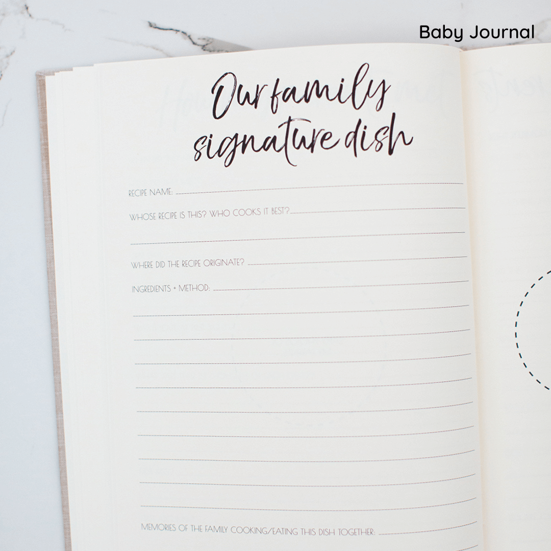 Baby Journal & School Years Journal Bundle