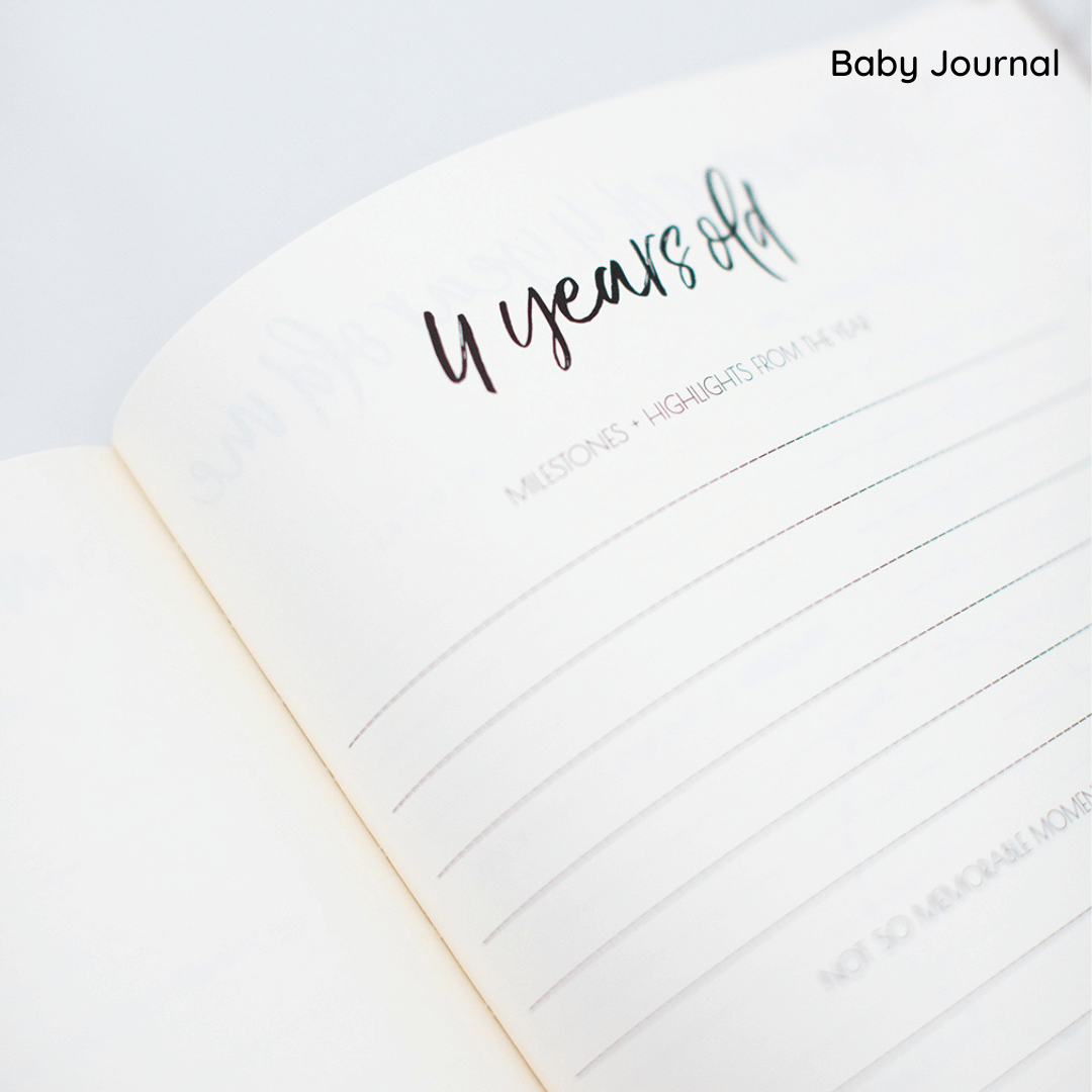 Baby Journal & School Years Journal Bundle