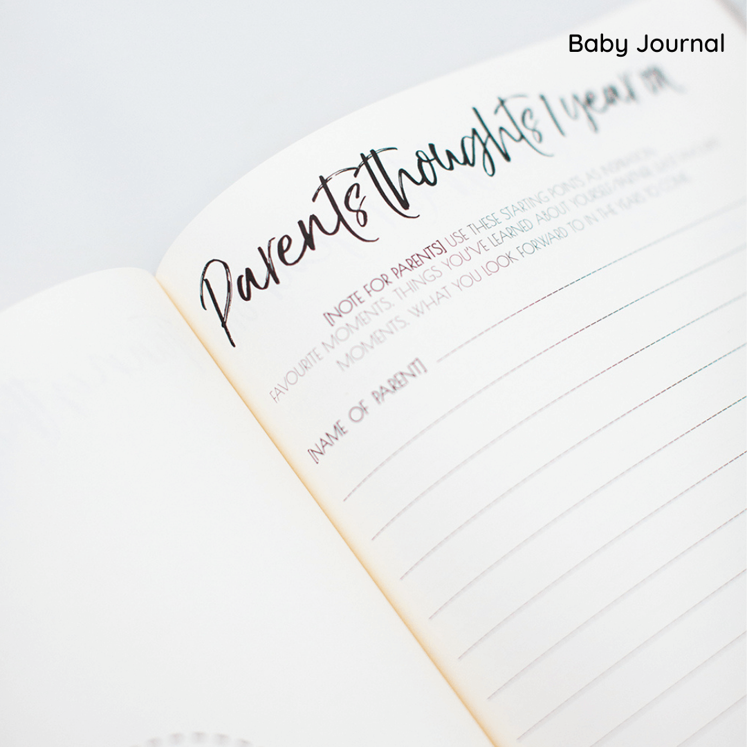 Baby Journal & School Years Journal Bundle