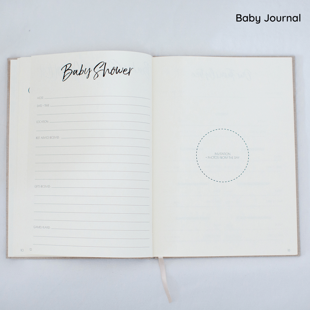 Baby Journal & School Years Journal Bundle