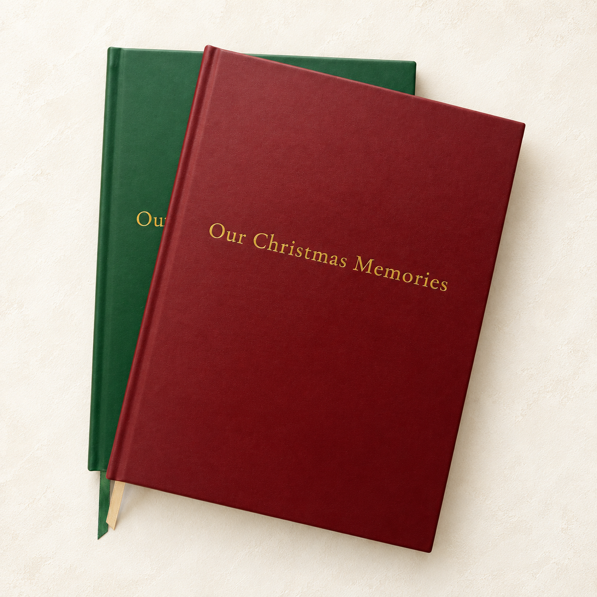 Our Christmas Memories family Christmas memory book