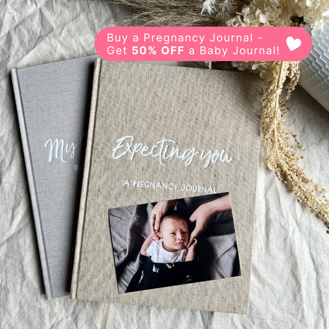 Pregnancy Journal and Half Price Baby Journal