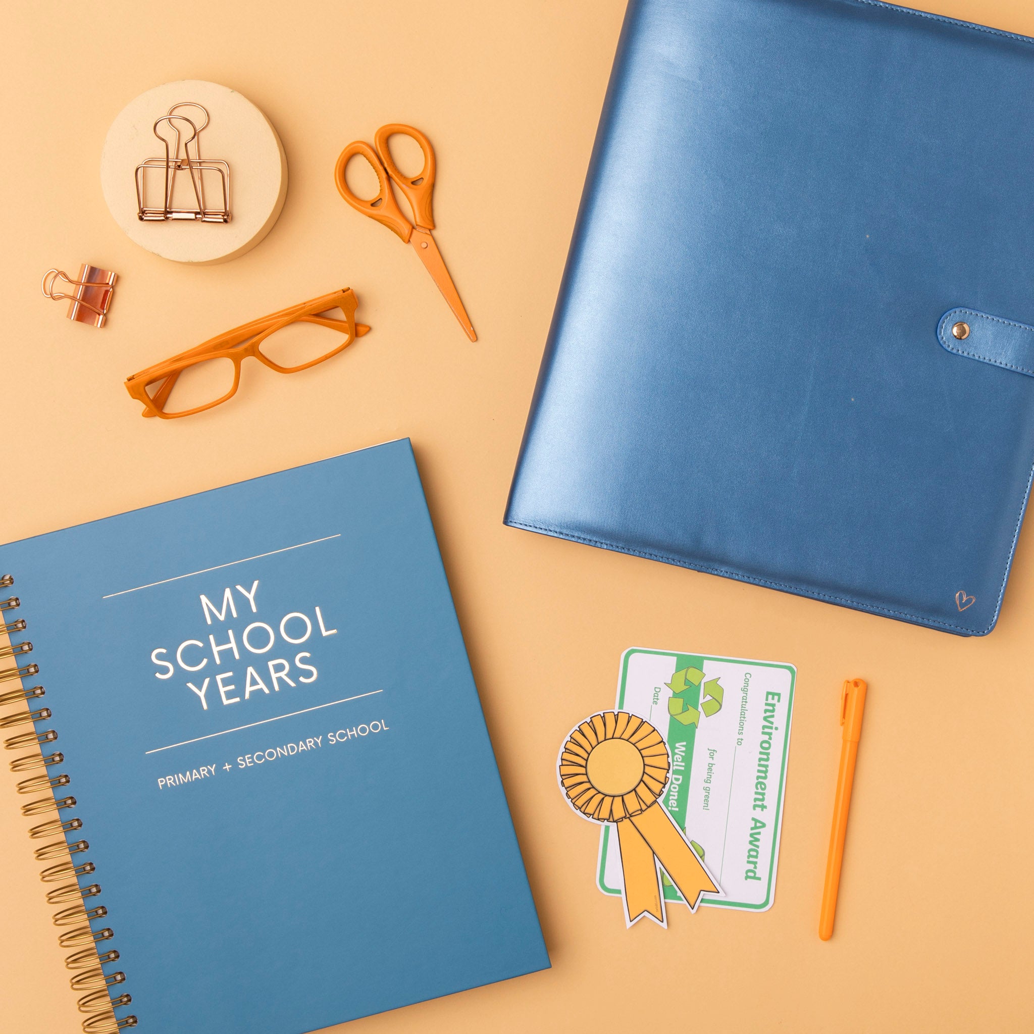Luxe School Years Journal & Leather Cover Bundle