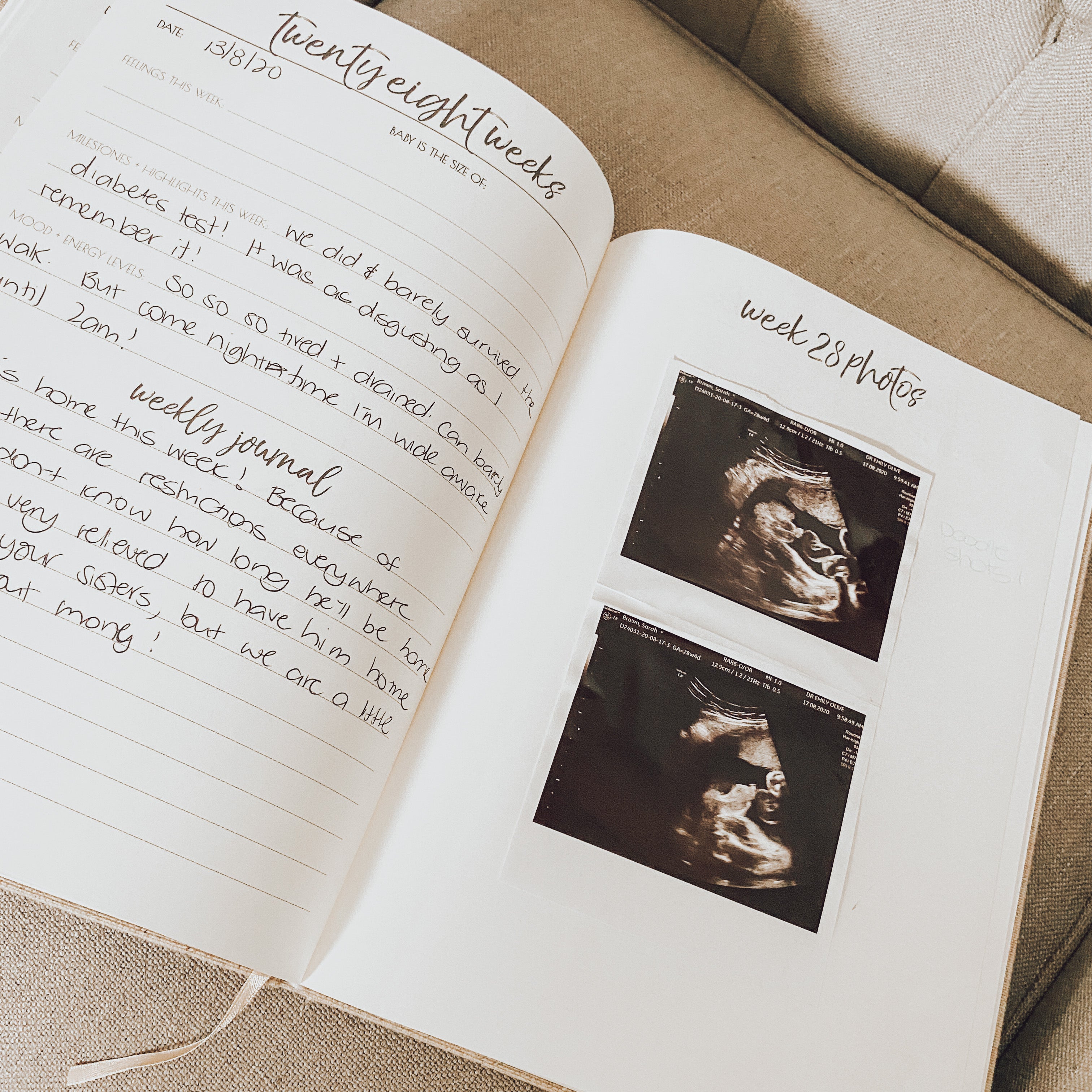 Pregnancy Journal Planner