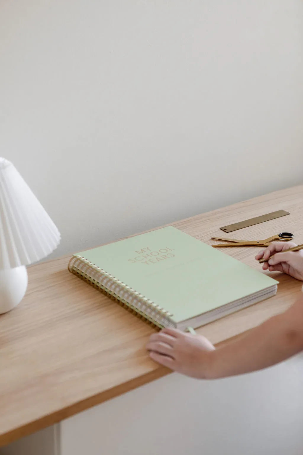 One journal replaces thirteen years of scattered boxes